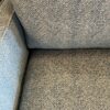 BASSETT Pale Blue Swivel Armchair