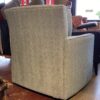 BASSETT Pale Blue Swivel Armchair