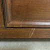 Dark Wood Expandable Coffee Table w/ 2 Drawers
