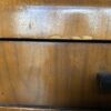 Vintage Waterfall Wooden Executive Desk