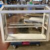 White Side-Open Greenhouse Bay Window w/ Shelves