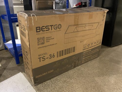 BESTGO 36" Bathroom Vanity Sink