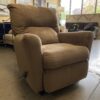 Beige Manual Reclining Armchair