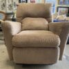 Beige Manual Reclining Armchair