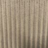 Brown Fluted Loveseat