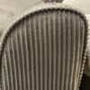 Brown Fluted Loveseat
