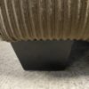Brown Fluted Loveseat