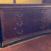 RIVER'S EDGE Dark Roast Doublewide 6-Drawer Dresser