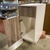 Slim Single Drawer Cabinet w/ Minimal Silver Hardware