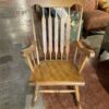 Classic Blonde All-Wood Rocking Chair