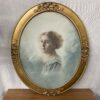 Antique Photo Crayone By Perrie 1913