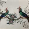 Framed Chinese Silk Embroidery Featuring Birds and Flowers