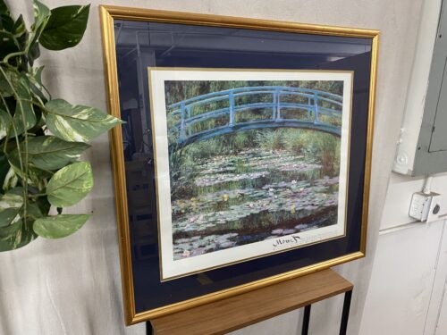 The Japanese Footbridge 1899 By Monet