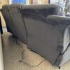 Electric Grey Microfiber 3-Seat Reclining Sofa