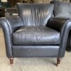 MCCREARY MODERN Dark Grey Rolled Back Armchair