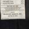 MCCREARY MODERN Dark Grey Rolled Back Armchair