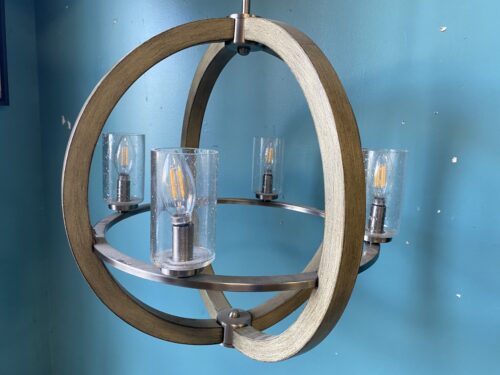 4 Light Globe Chandelier