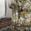 Wingback Chair and Matching Floral Ottoman