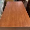 Vintage Orange Stained 4-Drawer Dresser