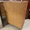 Vintage Orange Stained 4-Drawer Dresser