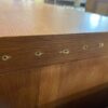 Vintage Orange Stained 4-Drawer Dresser