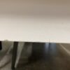Knotty Pine Dining Table w/ White Legs