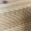 Knotty Pine Dining Table w/ White Legs