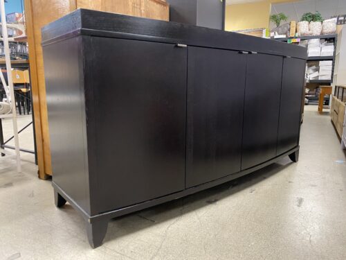 CRATE & BARREL Portland Black Sideboard