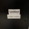 CRATE & BARREL Portland Black Sideboard