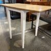 Blonde Drop Leaf Accent Table