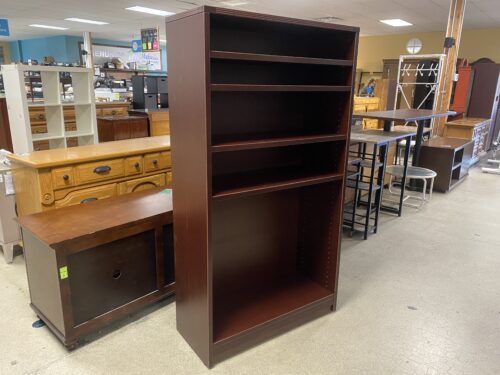 Cherry Wood Shelving Unit