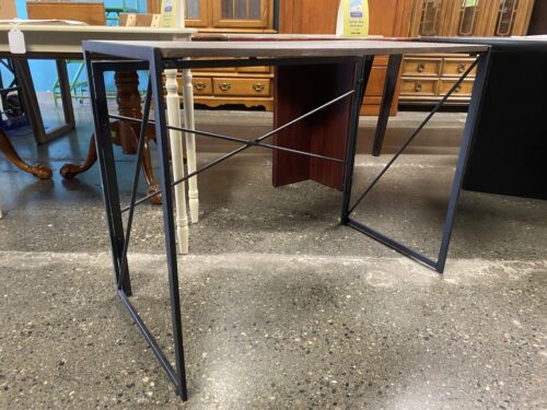 Foldable Desk w/ Wood Top