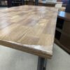 Industrial Style Desk w/ Multi Wood Top
