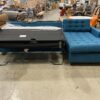 NEW! JOYBIRD Eliot Key largo Zenith Teal Sectional Sleeper Sofa