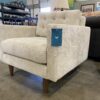 NEW! JOYBIRD Eliot Irish Cream Chenillie Apartment Chair