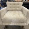 NEW! JOYBIRD Eliot Irish Cream Chenillie Apartment Chair