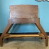 Vintage Wooden Piano Bench with Storage