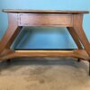 Vintage Wooden Piano Bench with Storage