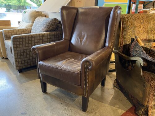LEGACY Studded Leather Armchair