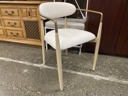 RESTORATION HARDWARE Arno Fabric Dining Armchair