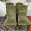 Green Velvet Nailhead Dining Chair (Set of 4)