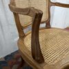 Rattan Wooden Wingback Chair
