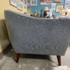 MCM Style Tufted Grey Sofa