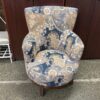 Paisley Upholstered Wingback Chair