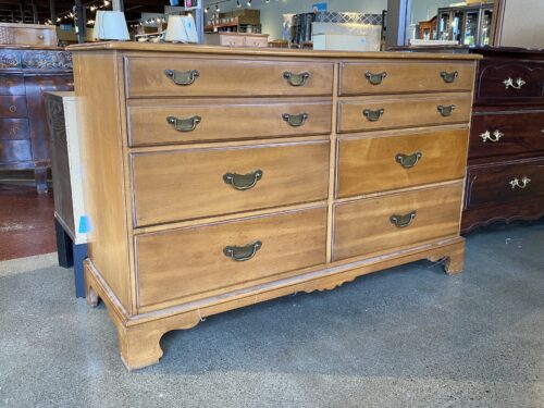DREXEL Stout Honey Blonde 7-Drawer Dresser