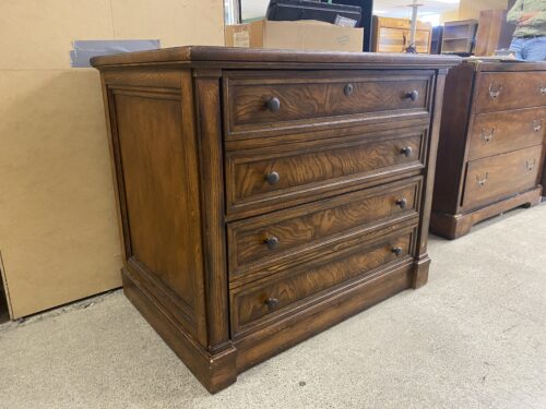 HEKMAN Solid Wood 2 Drawer Filing Cabinet