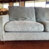 Seasalt Blue Couch with Attached Back Pillows