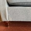 Seasalt Blue Couch with Attached Back Pillows