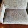 Seasalt Blue Couch with Attached Back Pillows