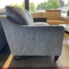Seasalt Blue Couch with Attached Back Pillows